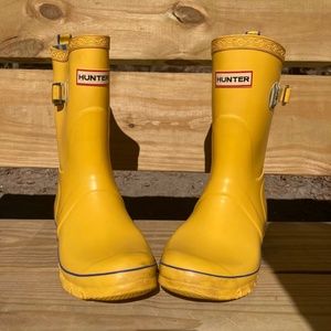 Yellow Hunter Rain Boots - Limited Festival Edition